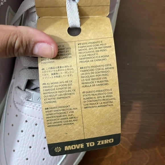 Nike Women's Athletic Shoes in Lilac and White - Picture 9 of 10